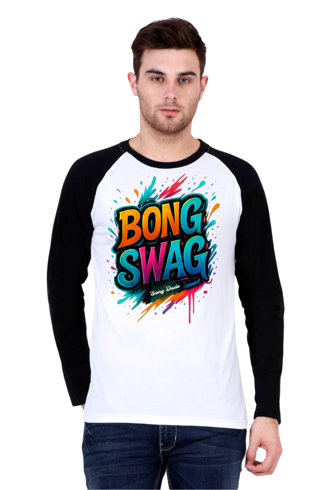 Bong Swag Mens Raglan T-Shirt