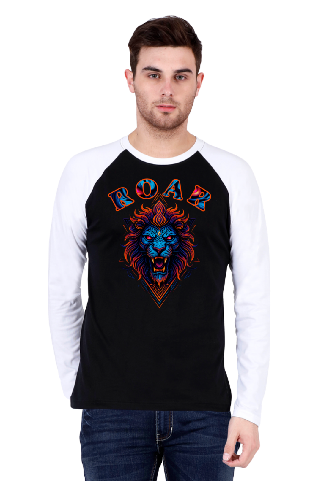 Roar Mens Raglan T-Shirt