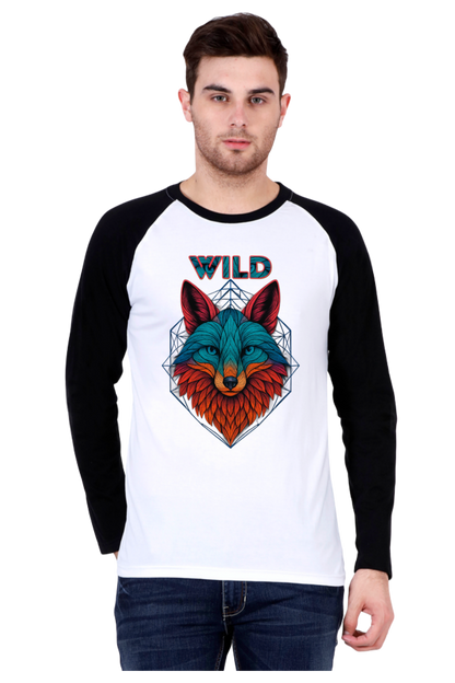 Wild Mens Raglan T-Shirt