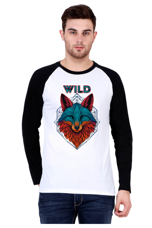 Wild Mens Raglan T-Shirt