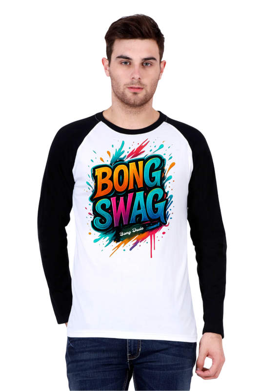 Bong Swag Mens Raglan T-Shirt